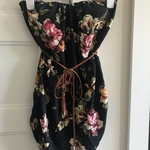 Floral mini dress